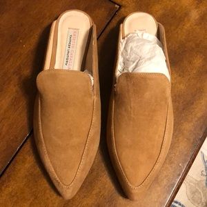 NWT Kristin Cavallari Capri camel mule -Size 7